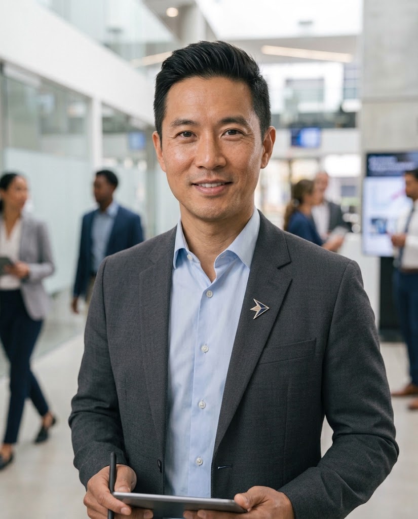 Contemporary Sales Studio Portrait