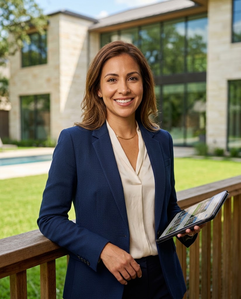 Realtor Warm Daylight Studio Portrait